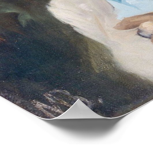 Bashkirtseff - Pariser Portrait von Irma 1882 Poster (Ecke)