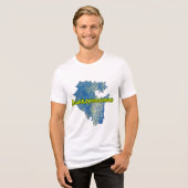 Bashkortostan Tri-Blend Shirt (Vorderseite voll)