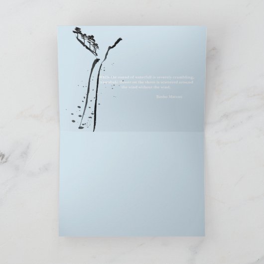 Basho Haiku Karte (Innenseite)