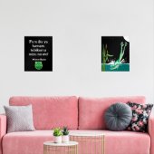 Basho's Frog Haiku Bilderwand Sets (Wohnzimmer)