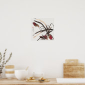 Basho's Pond Two Poster (Küche)