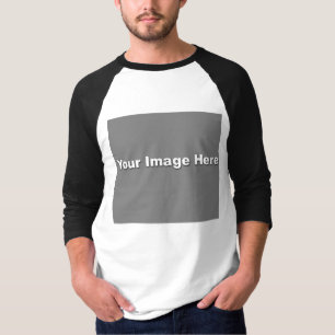Basic 3/4 Sleeve Raglan-Vorlage T-Shirt
