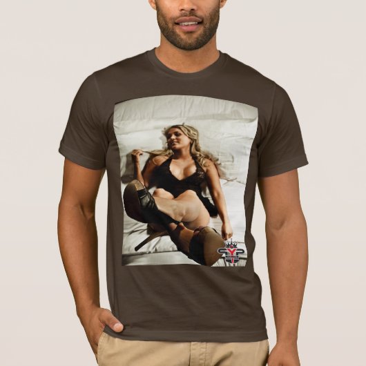 Basic Bella Leinwand T - Shirt Laid (Vorderseite)