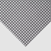 Basic Black Gingham Seidenpapier (Ausschnitt)