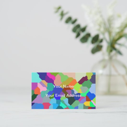 Basic Business Card Nr. 1 Visitenkarte (Stehend Vorderseite)