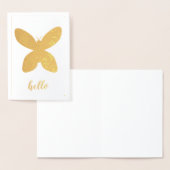 Basic Butterfly Folienkarte (Anzeige)