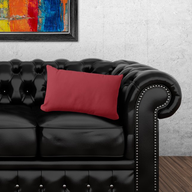 Basic Color Fiery Red Lendenkissen (Von Creator hochgeladen)