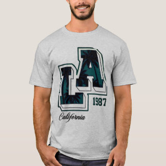 Basic Dark T - Shirt California 1987