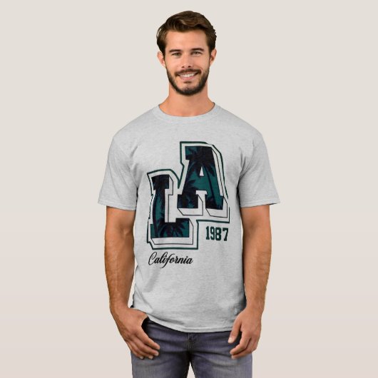 Basic Dark T - Shirt California 1987 (Vorne ganz)