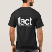 Basic Dunkles T-Shirt (Rückseite)