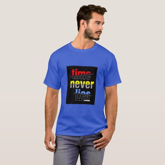 Basic Dunkles T-Shirt (Vorne ganz)