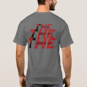 Basic Dunkles T-Shirt (Rückseite)