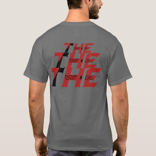 Basic Dunkles T-Shirt (Rückseite)