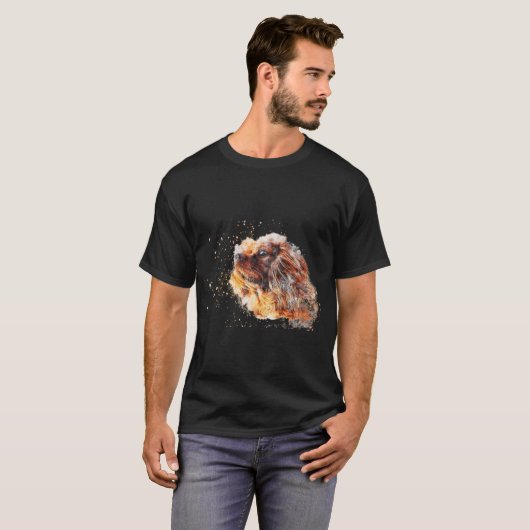 Basic Dunkles T-Shirt (Vorne ganz)