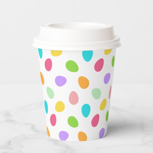 Basic Eggs White Pappbecher (Rückseite)