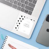 Basic Elegant Minimal Kitchen Pantry Jar Labels (Laptop mit iPhone)