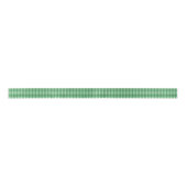 Basic Emerald Green Gingham Pattern Satinband (Vorderseite)
