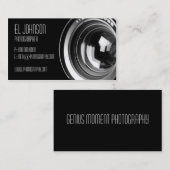 Basic Fotografy Business Card (Noir) Visitenkarte (Vorne/Hinten)