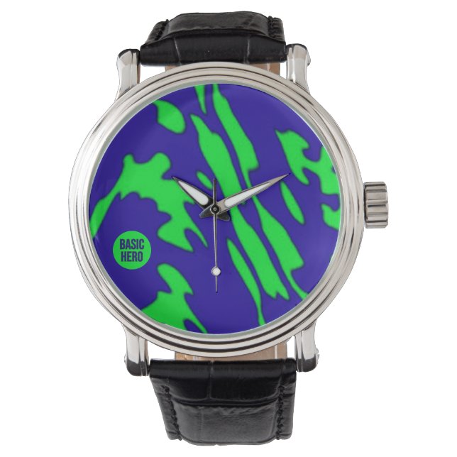 BASIC HERO 1b Sehen Sie 20 Stiloptionen Armbanduhr (Vorderseite)