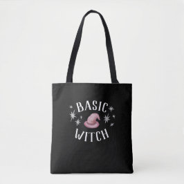 Basic Hexe Black Modern Funny Womens Tasche