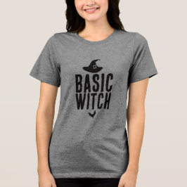 Basic Hexe, Hexenhut, Halloween-T - Shirt