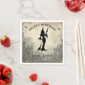 Basic Hexe Moderne Frauen Halloween Serviette (Beispiel)