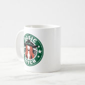 Basic Hexe Womens Halloween Kaffeetasse (Vorderseite Links)