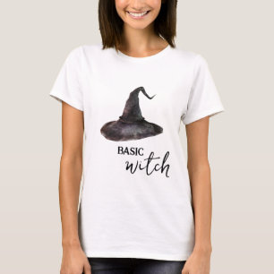 Basic Hexenhut Halloween T-Shirt