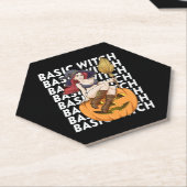 Basic Hexenkostüm Funny Sarcastic Untersetzer (angewinkelt)