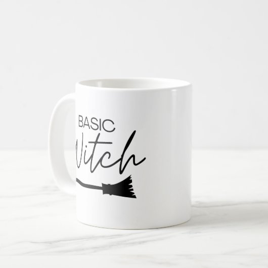 Basic Hexenmeistergeschenk Kaffeetasse (Vorderseite Links)
