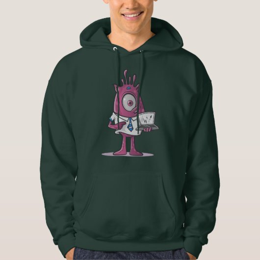 Basic Hooded Sweatshirt (Vorderseite)