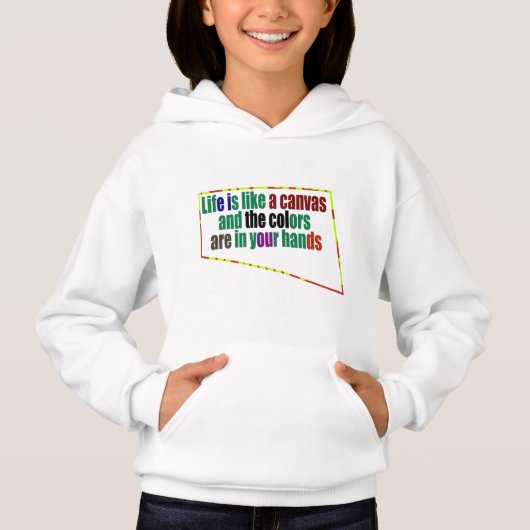 Basic Hooded Sweatshirt (Vorderseite)