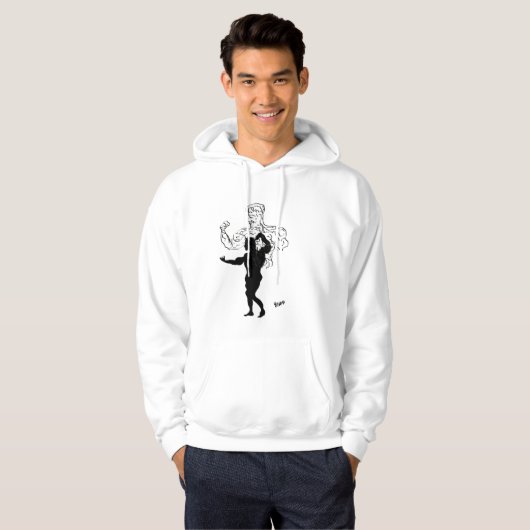 Basic Hooded Sweatshirt : Body Builder (Vorne ganz)