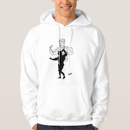 Basic Hooded Sweatshirt : Body Builder (Vorderseite)