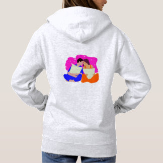 Basic Hooded Sweatshirt Couple