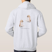 Basic Hooded Sweatshirt : labrador retriever (Rückseite)