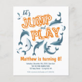 Basic Jump Play Dolphin Park Kinder Party Geburtst (Vorderseite)