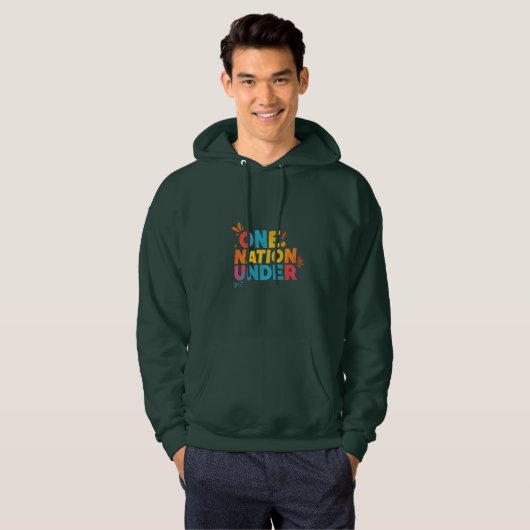 Basic Kapuzen-Sweatshirt Hoodie (Vorne ganz)
