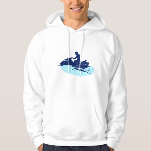 Basic Kapuzen-Sweatshirt | Wassersport | Jetski Hoodie (Vorderseite)