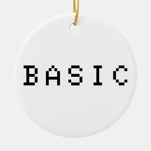 BASIC KERAMIK ORNAMENT (Vorne)
