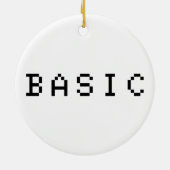 BASIC KERAMIK ORNAMENT (Hinten)
