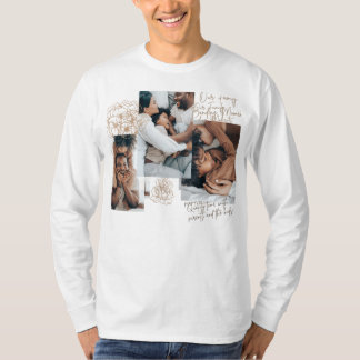 Basic Langarm T-Shirt