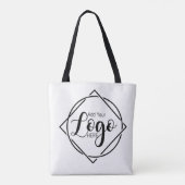 Basic Logo Custom Business Tote Bag | Personalised Tasche (Rückseite)