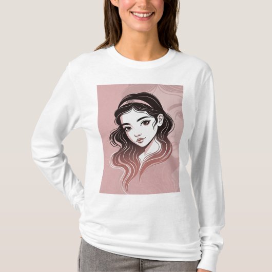 Basic Long Sleeve T-Shirt (Vorderseite)