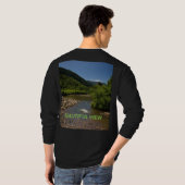 "Basic Long Sleeve T - Shirt Designs: Embrace Natu (Schwarz voll)
