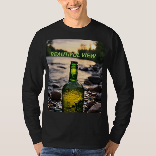 "Basic Long Sleeve T - Shirt Designs: Embrace Natu (Vorderseite)