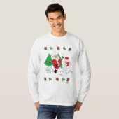 Basic Long Sleeve T-Shirt : Joyful Christmas (Vorne ganz)