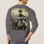 : Basic Long Sleeve T - Shirt von Zazzle (Rückseite)