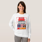 Basic Long Sleeve Trump Lover T - Shirt (Vorne ganz)