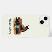 Basic Mare Phone Case | Fun Autumnal Fall Geschenk iPhone Hülle (Rückseite (Horizontal))